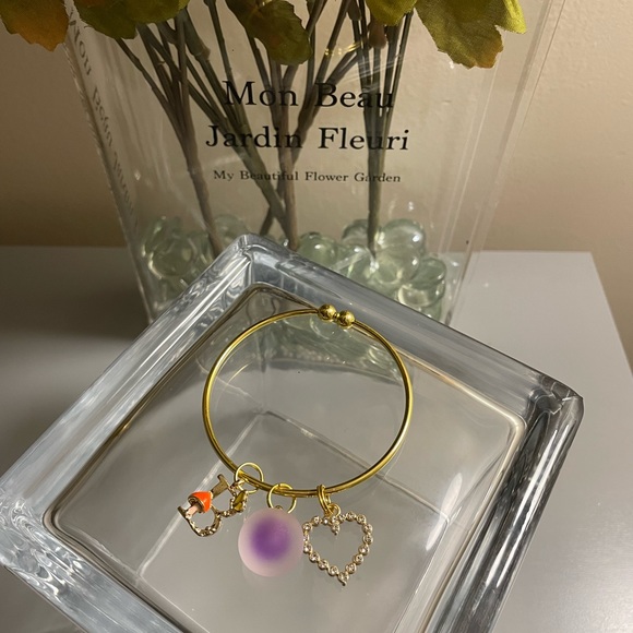 CMJ INITIAL BANGLE HANDMADE NWT - Picture 5 of 7